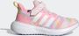 Adidas Sportswear FortaRun 2.0 Cloudfoam Schoenen met Elastische Veters en Klittenband Kinderen Roze - Thumbnail 1