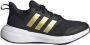 Adidas Sportswear Fortarun 2.0 Cloudfoam Sport Running Veterschoenen Kinderen Zwart - Thumbnail 2