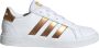 Adidas Sportswear Grand Court 2.0 sneakers wit matgoud Imitatieleer 39 1 3 - Thumbnail 2