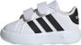 Adidas Sportswear Grand Court 2.0 sneakers wit zwart Imitatieleer 19 - Thumbnail 1