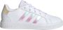 Adidas Sportswear Grand Court 2.0 sneakers wit metallic zilver Imitatieleer 38 2 3 - Thumbnail 124