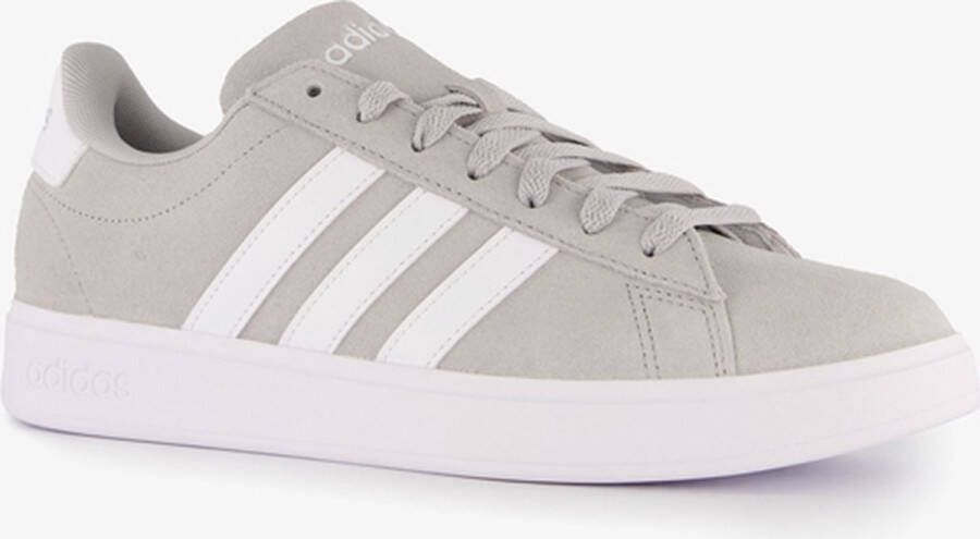 Adidas Grand Court 2.0 heren sneakers grijs wit Uitneembare zool