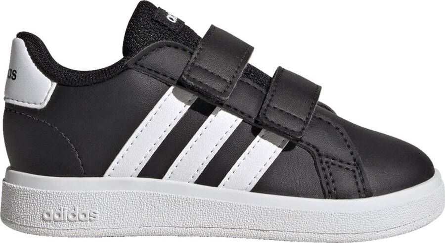 Adidas Sportswear Grand Court 2.0 sneakers zwart wit Imitatieleer 23 1 2