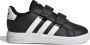 Adidas Sportswear Grand Court 2.0 sneakers zwart wit Imitatieleer 23 1 2 - Thumbnail 1