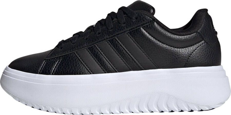 Adidas Sportswear Grand Court Platform Schoenen Dames Zwart