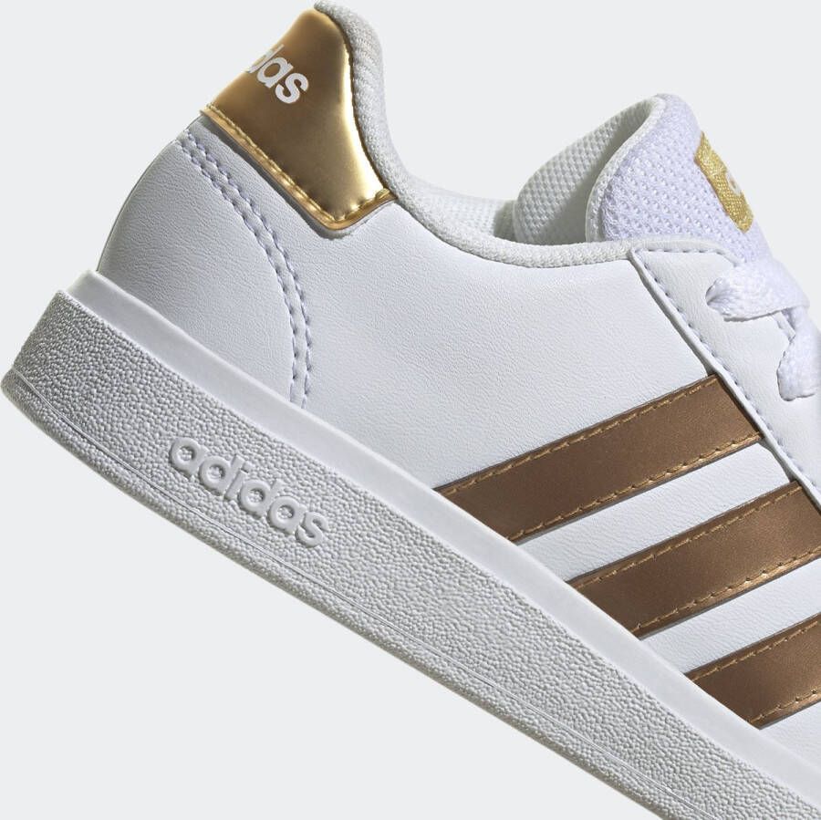 adidas Sportswear Grand Court Sustainable Lifestyle Tennis Veterschoenen Kinderen Wit