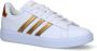 Adidas Sportswear Grand Court 2.0 sneakers wit matgoud Imitatieleer 39 1 3 - Thumbnail 7