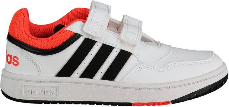 Adidas Originals Hoops sneakers wit zwart rood Imitatieleer 28 - Foto 3