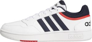 Adidas Sportswear Hoops 3.0 Sneakers Ftwr White Legend Ink Vivid Red Heren