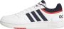 Adidas SPORTSWEAR Hoops 3.0 Sneakers Ftwr White Legend Ink Vivid Red Heren - Thumbnail 2