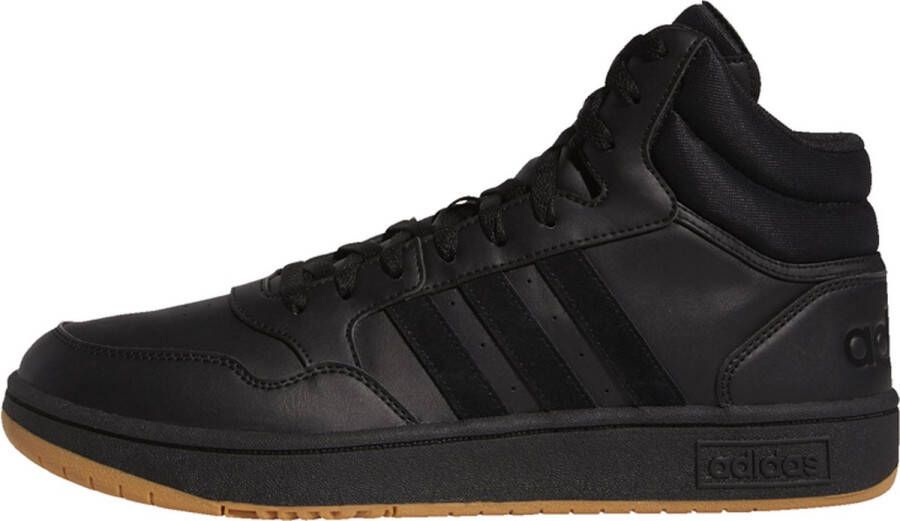 Adidas Sportswear Hoops 3.0 Mid Classic Vintage Schoenen Unisex Zwart