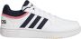 Adidas SPORTSWEAR Hoops 3.0 Sneakers Ftwr White Legend Ink Rose Tone - Thumbnail 2