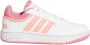 Adidas Sportswear Hoops 3.0 Sneakers Kid Ftwr White Rose Tone Acid Red Kinderen - Thumbnail 1