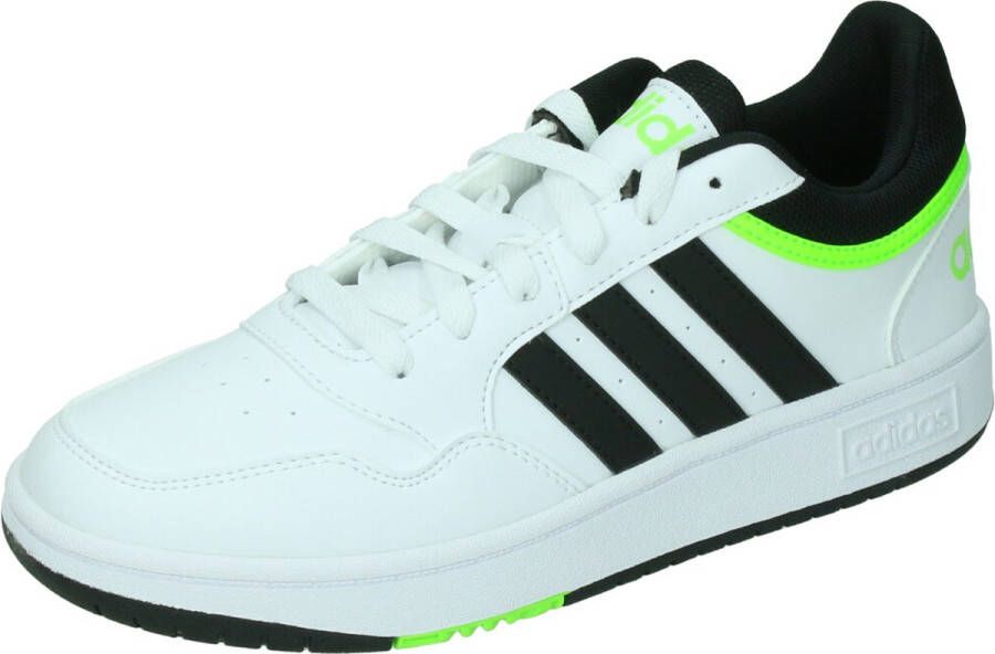 Adidas SPORTSWEAR Hoops 3.0 Sneakers Kid Ftwr White Core Black Solar Green