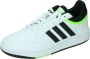 Adidas SPORTSWEAR Hoops 3.0 Sneakers Kid Ftwr White Core Black Solar Green - Thumbnail 2