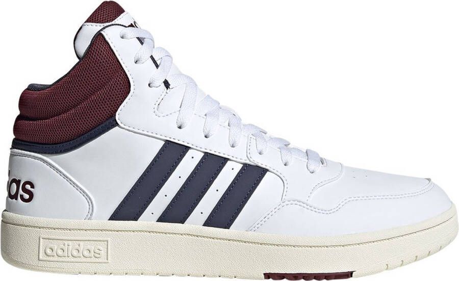 Adidas Sportswear Hoops 3.0 Mid Lifestyle Basketball Classic Vintage Schoenen Unisex Wit