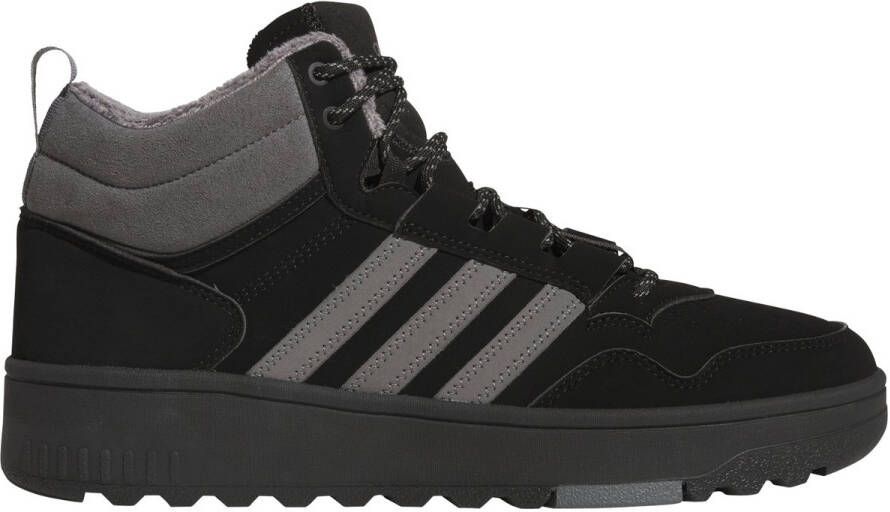 Adidas Sportswear Hoops 4.0 Mid Sneakers Unisex Zwart