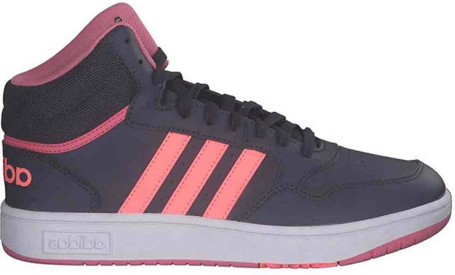 Adidas Sportswear Hoops Mid 3.0 Basketbalschoenen Kinderen Grijs