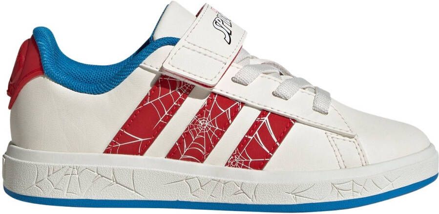 Adidas Sportswear Marvel Spider- Grand Court Schoenen Kids Kinderen Wit