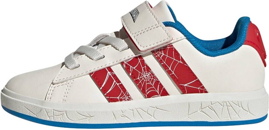 Adidas Sportswear Marvel Spider- Grand Court Schoenen Kids Kinderen Wit