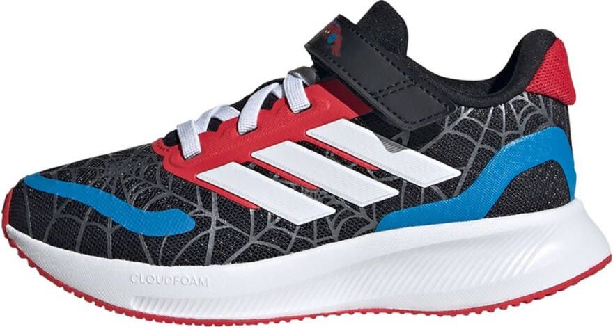 Adidas Sportswear Marvel Spider- Runfalcon Schoenen Kids Kinderen Zwart