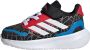 Adidas Sportswear Marvel Spider- Runfalcon Schoenen Kids Kinderen Zwart - Thumbnail 1