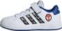 Adidas Sportswear Marvel's Spider- Grand Court Kinderschoenen Kinderen Wit - Thumbnail 6