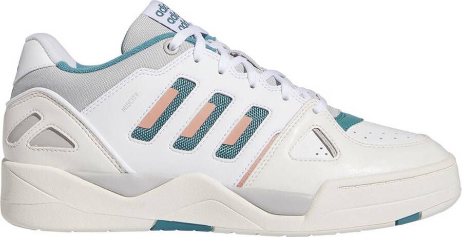 Adidas Witte Sneakers Materiaal: Stof Zool: Rubber White - Foto 2