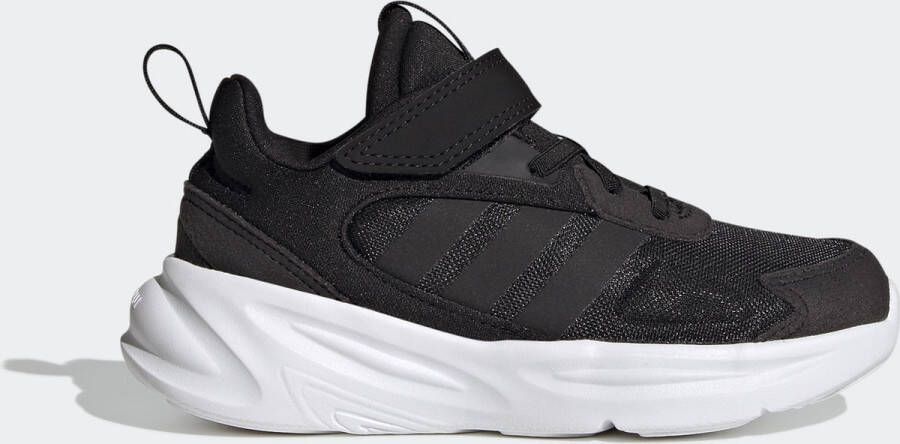 Adidas Sportswear Ozelle sneakers zwart antraciet Mesh Effen 30 1 2
