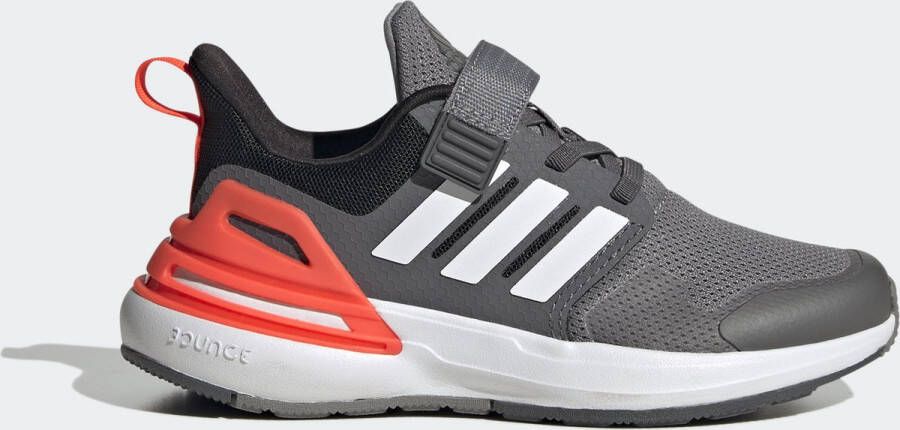 adidas Sportswear RapidaSport Bounce Schoenen met Elastische Veters en Klittenband Kinderen Grijs