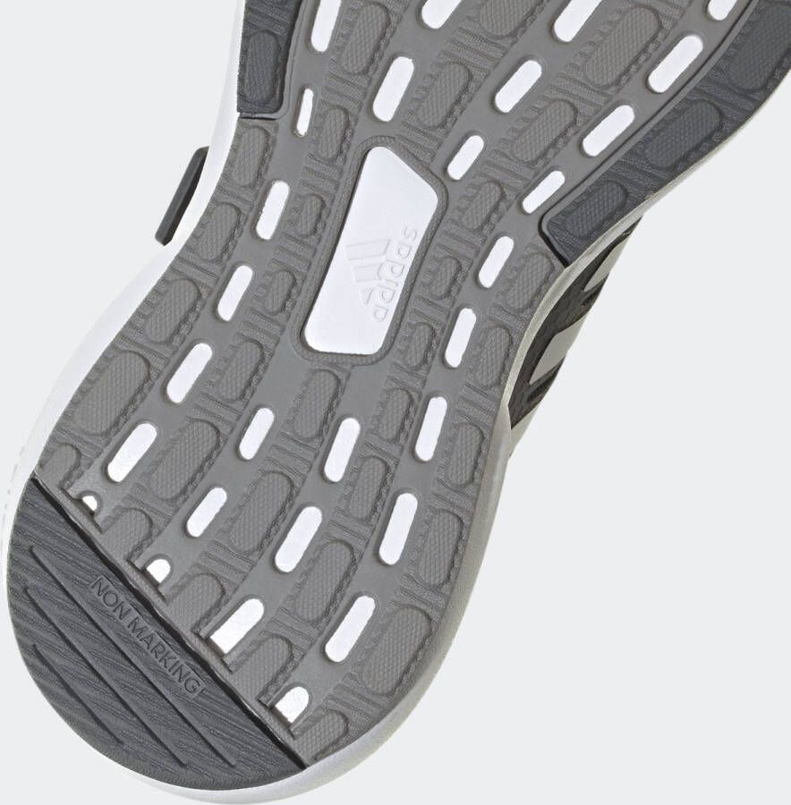 Adidas Sportswear Rapidasport Bounce Sport Running Schoenen met Elastische Veters en Klittenband Kinderen Grijs