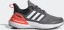 Adidas Sportswear Rapidasport Bounce Sport Running Veterschoenen Kinderen Grijs - Thumbnail 1