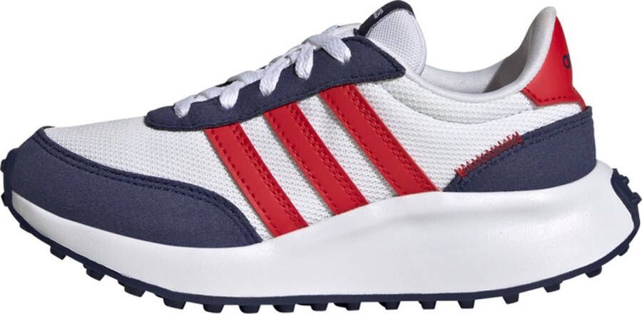 Adidas SPORTSWEAR 70S Sneakers Kid Ftwr White Vivid Red Dark Blue Kinderen