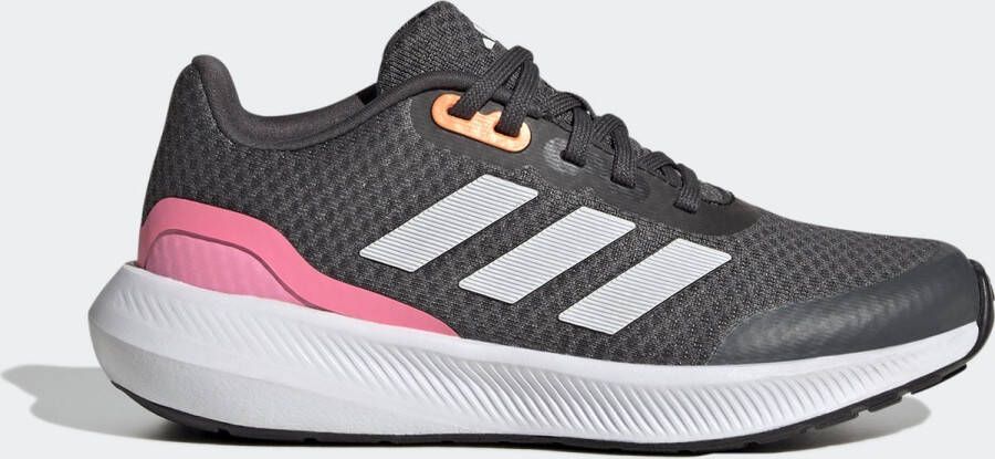 Adidas Sportswear RunFalcon 3 Sport Running Veterschoenen Kinderen Grijs - Foto 2