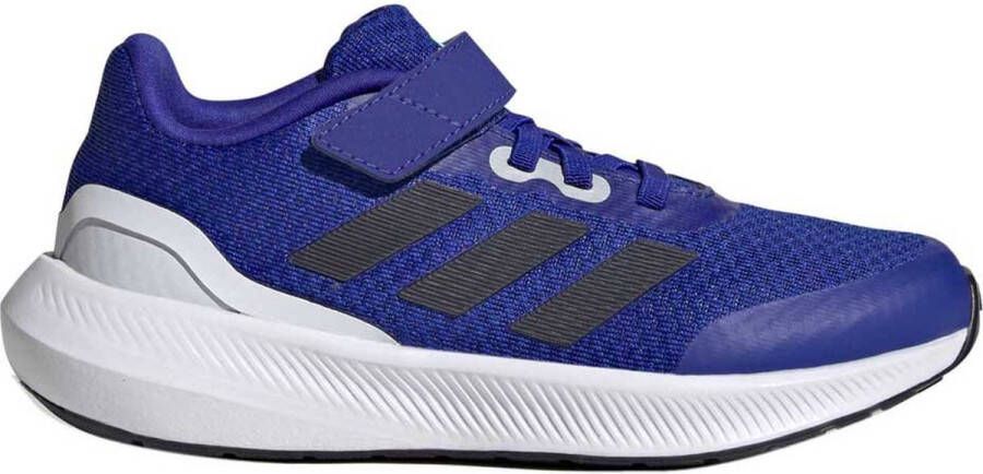 Adidas Sportswear RunFalcon 3.0 Schoenen met Elastische Veters en Klittenband Kinderen Blauw