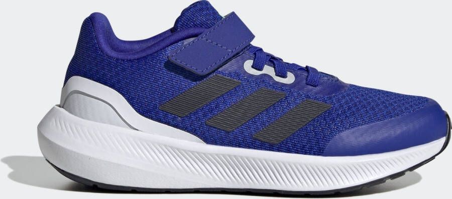 Adidas Sportswear RunFalcon 3.0 Schoenen met Elastische Veters en Klittenband Kinderen Blauw