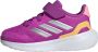 Adidas Sportswear Runfalcon 5 sneakers fuchsia zilver metallic Roze Jongens Meisjes Mesh 19 - Thumbnail 1