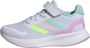 Adidas Sportswear Runfalcon 5 sneakers wit roze mintgroen - Thumbnail 2
