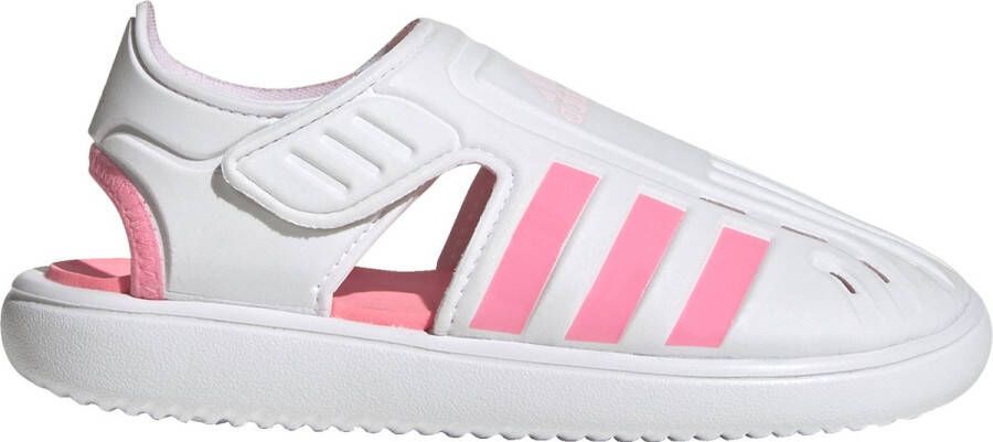 Adidas Sportswear Summer Closed Toe Water Sandals Kinderen Wit