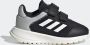 Adidas Sportswear Tensaur Run 2.0 sneakers Tensaur Run 2.0 zwart wit lichtgrijs Mesh 25 12 - Thumbnail 1