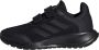 Adidas Sportswear Tensaur Run 2.0 sneakers zwart antraciet Jongens Meisjes Mesh 38 2 3 - Thumbnail 2