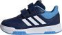 Adidas Sportswear Tensaur sneakers donkerblauw lichtblauw wit Imitatieleer 19 - Thumbnail 1