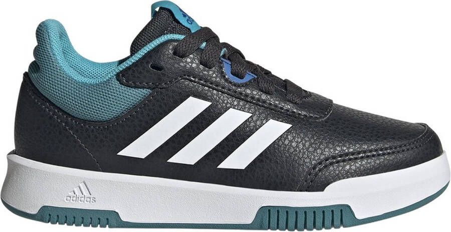 Adidas Sportswear Tensaur Sport 2.0 sneakers antraciet wit petrol Grijs Jongens Meisjes Imitatieleer 37 1 3 - Foto 2