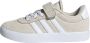 Adidas Sportswear VL Court 3.0 sneakers beige wit Jongens Meisjes Suede 28 - Thumbnail 2