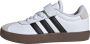 Adidas Sportswear VL Court 3.0 sneakers wit zwart beige Suede 31 - Thumbnail 2
