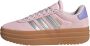 Adidas Vl Court Bold Unisex Schoenen Roze Maat: 36 2 3 Leer Foot Locker - Thumbnail 1