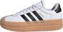 Adidas Vl Court Bold Unisex Schoenen Wit Maat: 36 2 3 Leer Foot Locker - Thumbnail 2