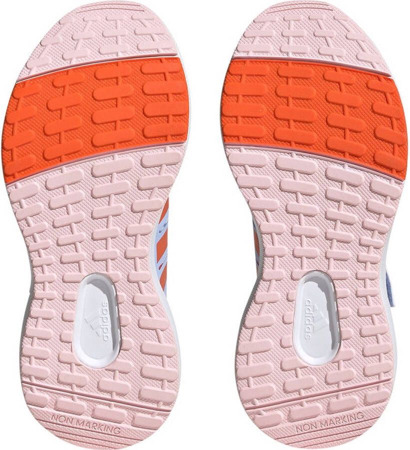 Adidas Sportswear x Disney FortaRun 2.0 Moana Cloudfoam Schoenen met Elastische Veters en Klittenband Kinderen Blauw