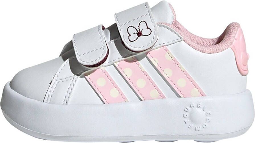Adidas Sportswear x Disney Minnie Mouse Grand Court Sneakers Kids Kinderen Wit