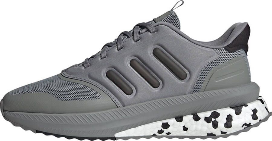 Adidas Grijze Mesh Textiel Sneaker met Ongeëvenaard Comfort Gray